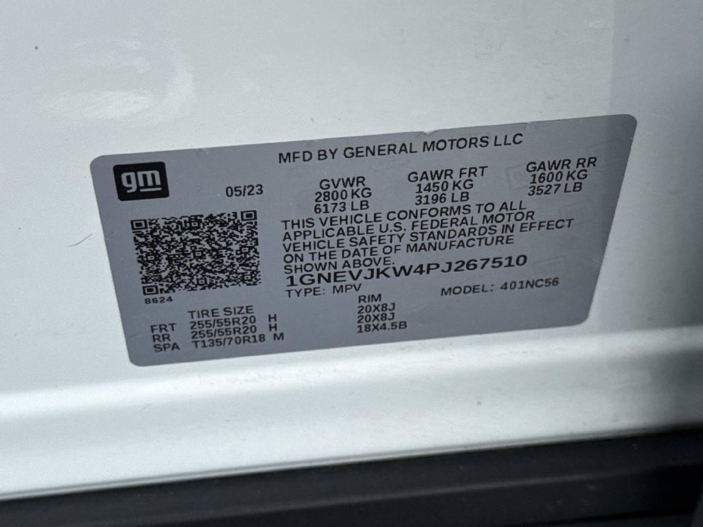 Used 2023 Chevrolet Traverse RS w/ LPO, Floor Liner Package AWD/4WD image 31