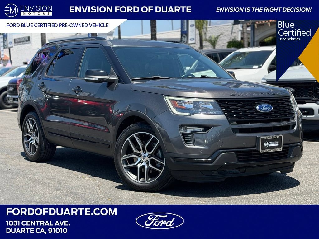 Certified 2019 Ford Explorer Sport AWD/4WD image 1