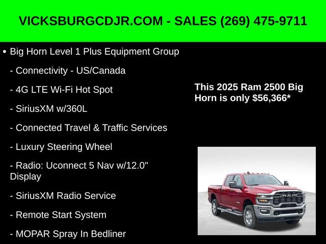 New 2025 RAM 2500 Big Horn image 33
