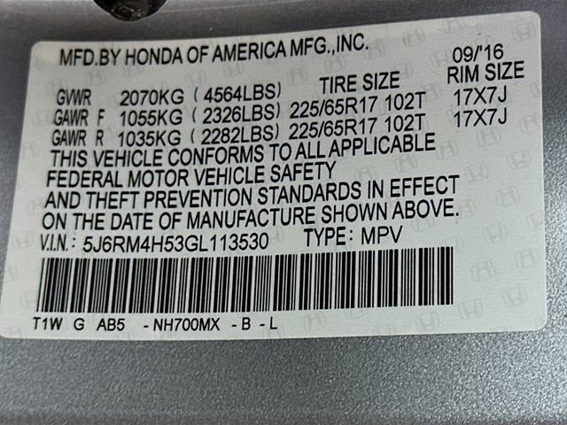 Used 2016 Honda CR-V EX image 34