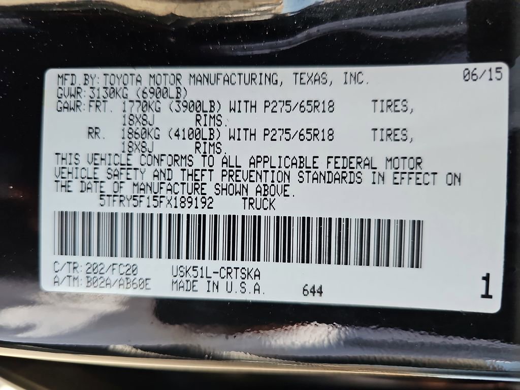 Used 2015 Toyota Tundra SR5 RWD image 23