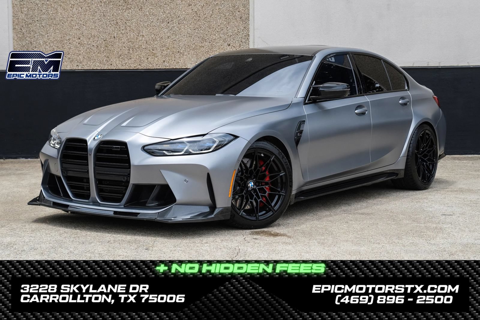 Used 2024 BMW M3 Competition w/ Executive Package
