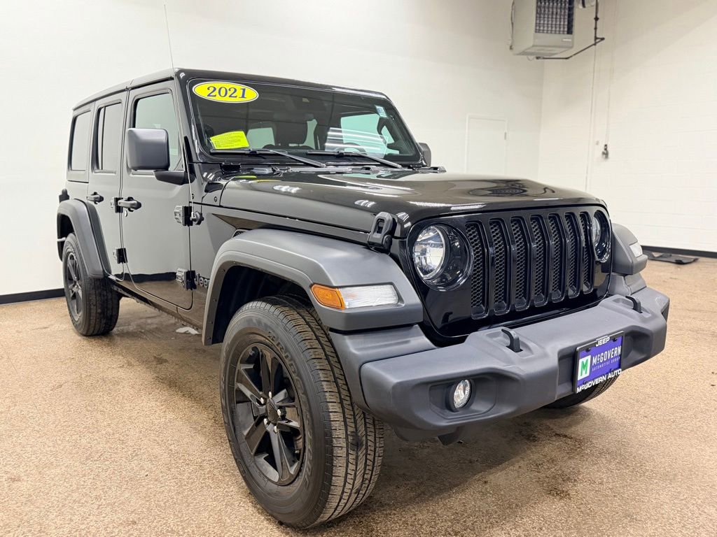 Used 2021 Jeep Wrangler Unlimited Sport AWD/4WD image 8