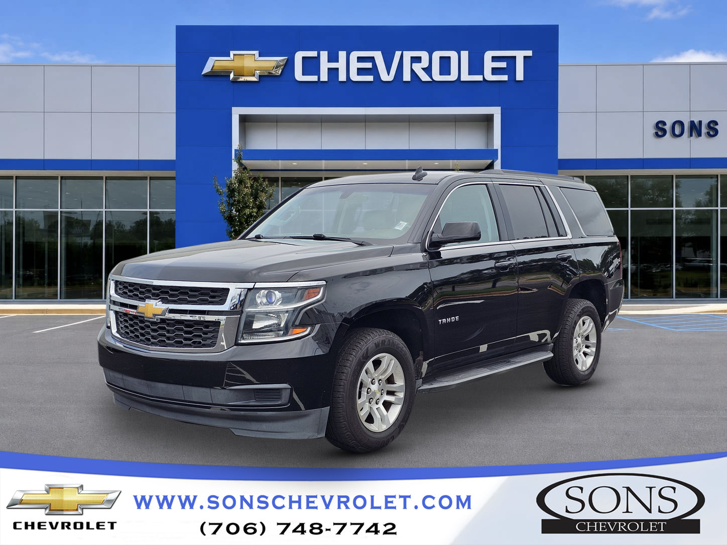 Used 2017 Chevrolet Tahoe LS RWD image 1