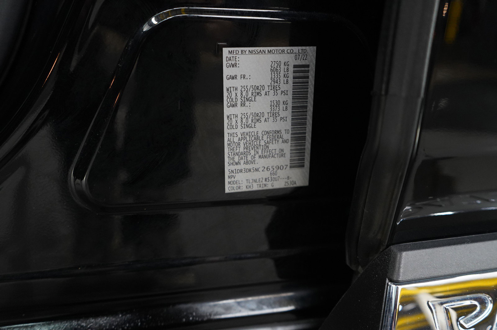 Used 2022 Nissan Pathfinder Platinum w/ Cargo Package image 25