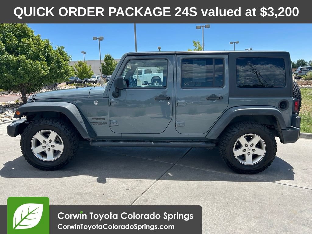 Used 2015 Jeep Wrangler Unlimited Sport w/ Quick Order Package 24S AWD/4WD image 5