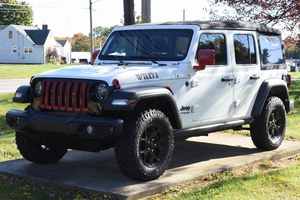 Used 2021 Jeep Wrangler Unlimited Sport image 1