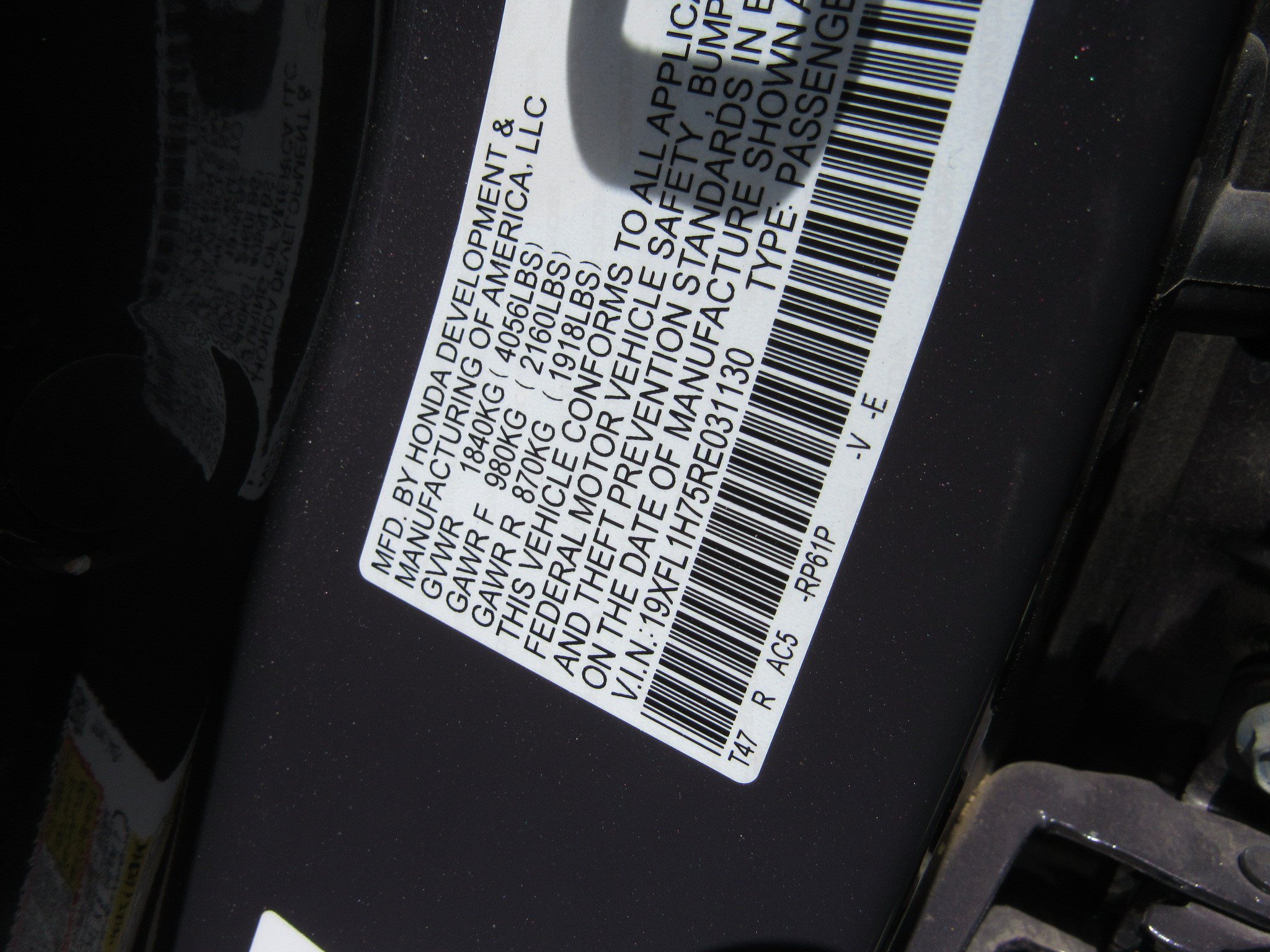 Used 2024 Honda Civic EX-L image 6