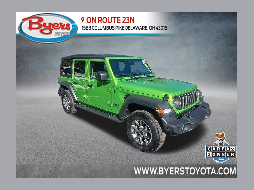 Used 2025 Jeep Wrangler Unlimited Sport