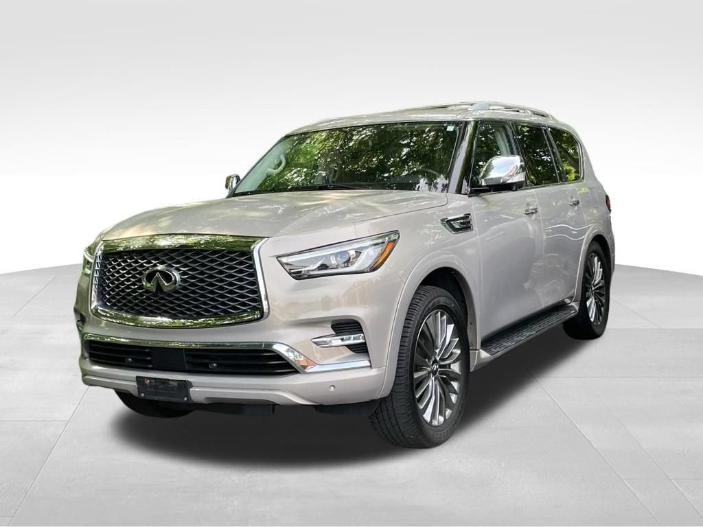 Used 2019 INFINITI QX80 Luxe w/ 22" Wheel Package AWD/4WD image 2