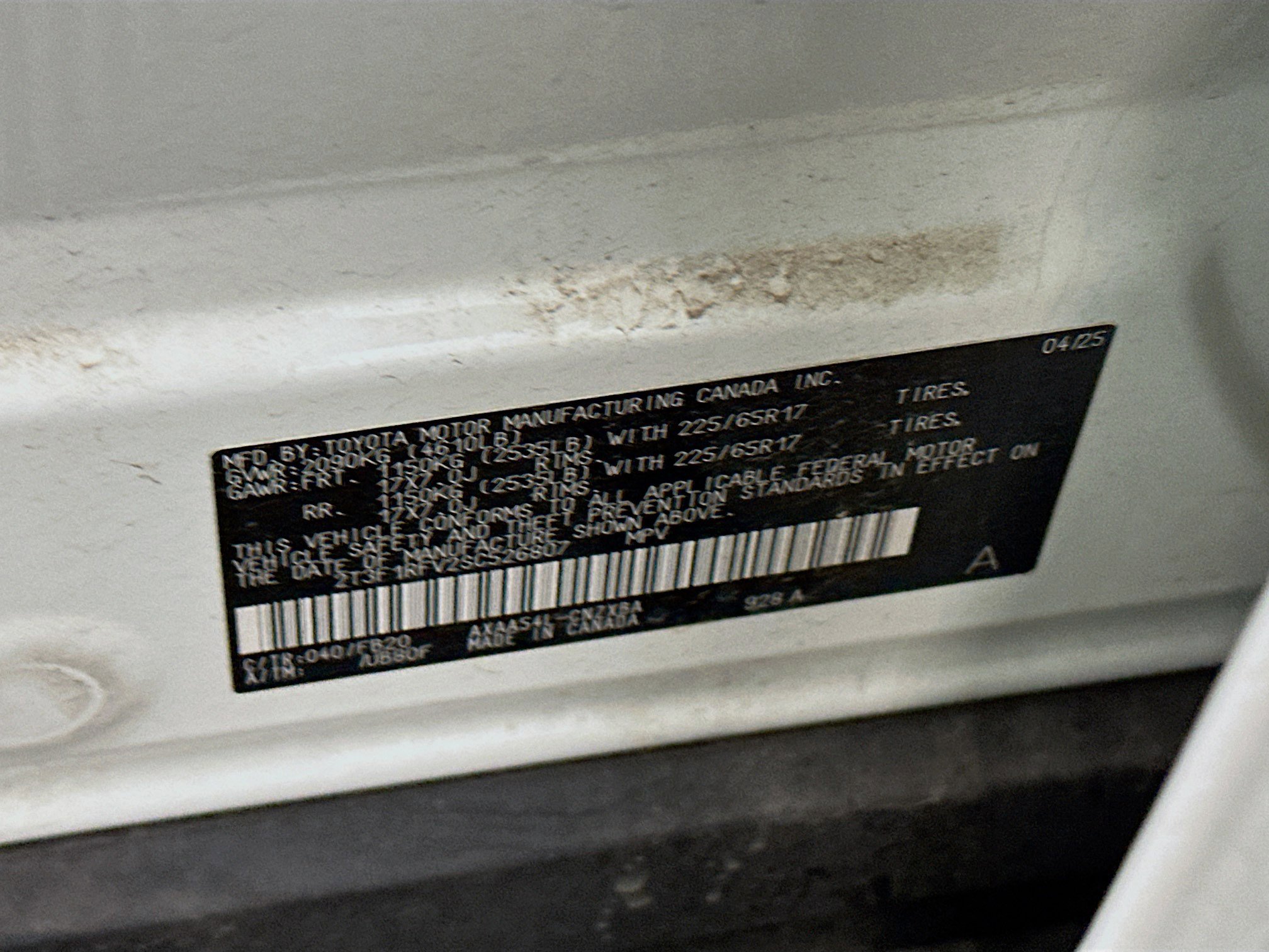 Used 2025 Toyota RAV4 LE image 12