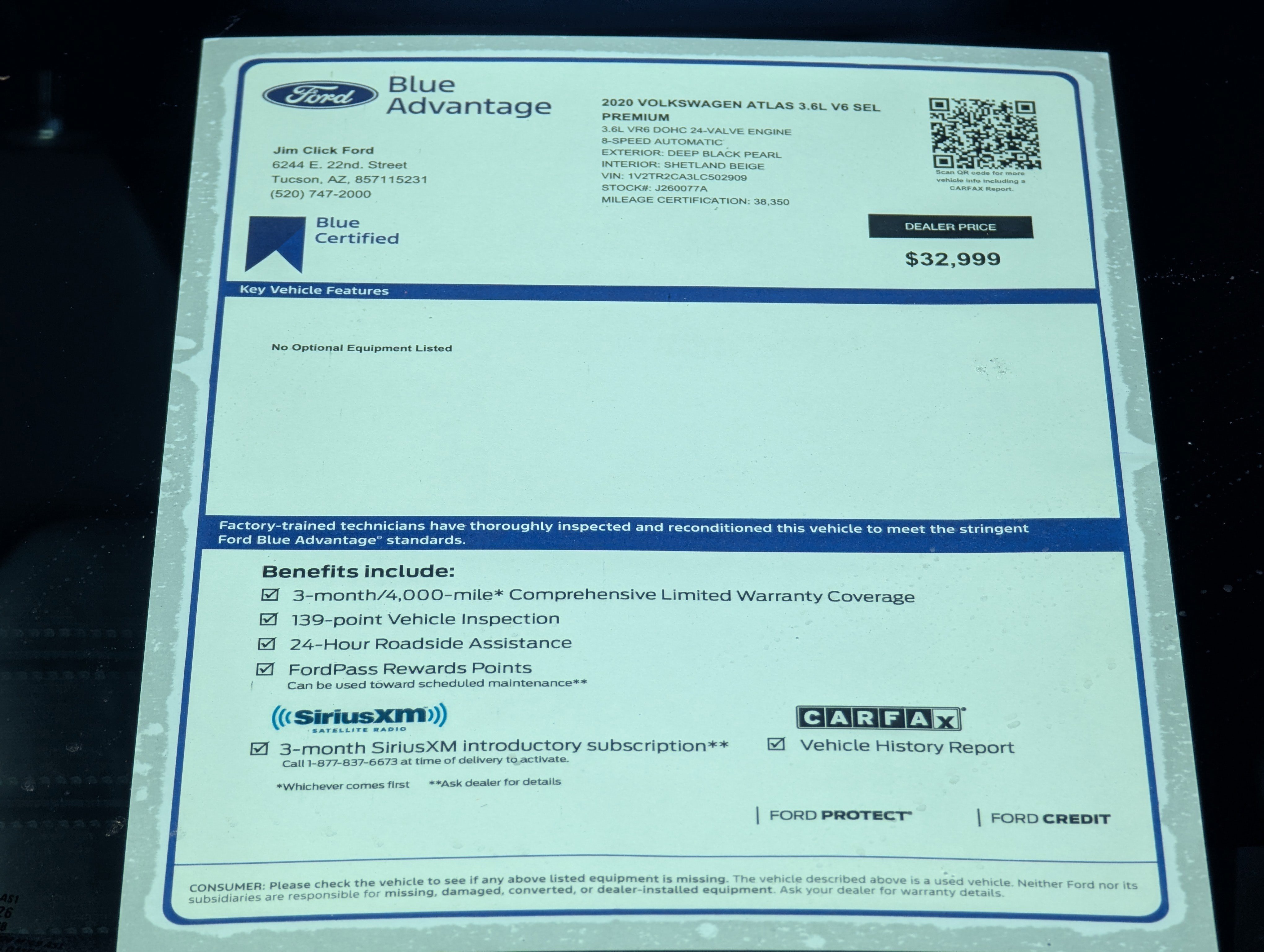 Used 2020 Volkswagen Atlas SEL R-Line image 13