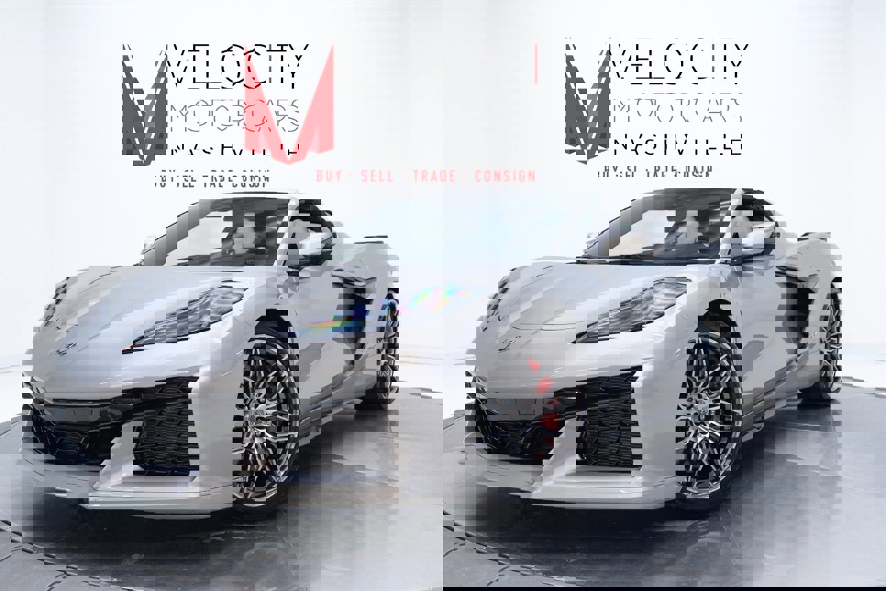 Used 2024 Chevrolet Corvette Z06 w/ Chrome Exterior Badge Package