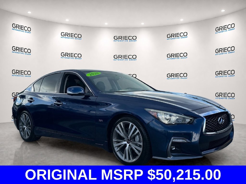 Used 2020 INFINITI Q50 Sport RWD image 1
