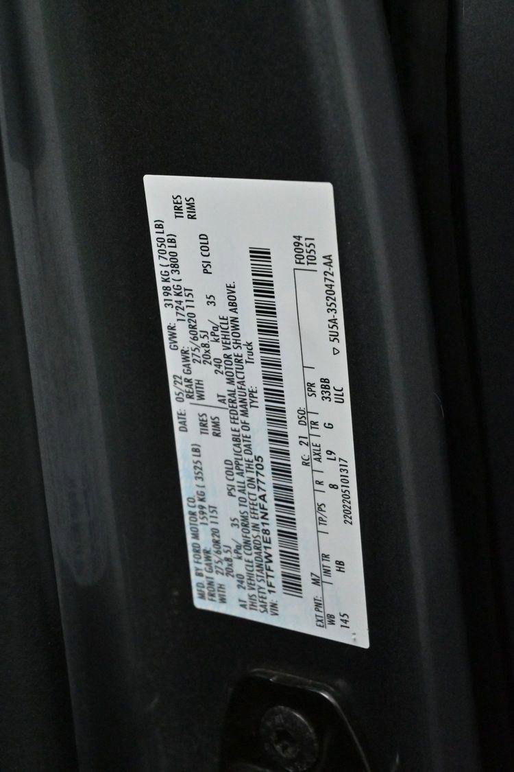 Used 2022 Ford F150 Lariat w/ Equipment Group 502A High image 34