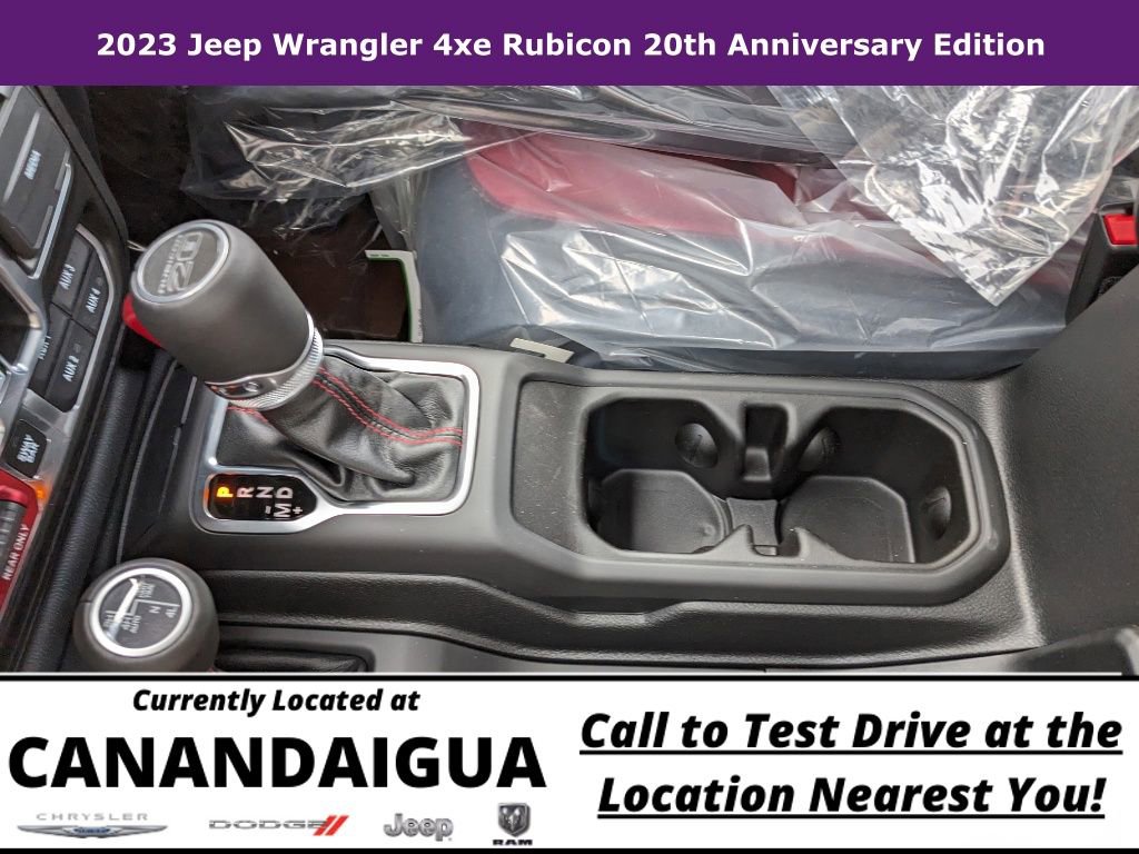 New 2023 Jeep Wrangler Unlimited Rubicon 4xe AWD/4WD image 25