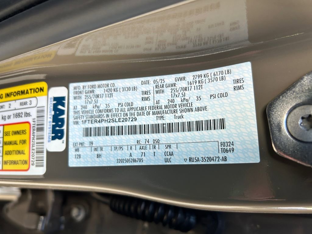 New 2025 Ford Ranger XL image 35