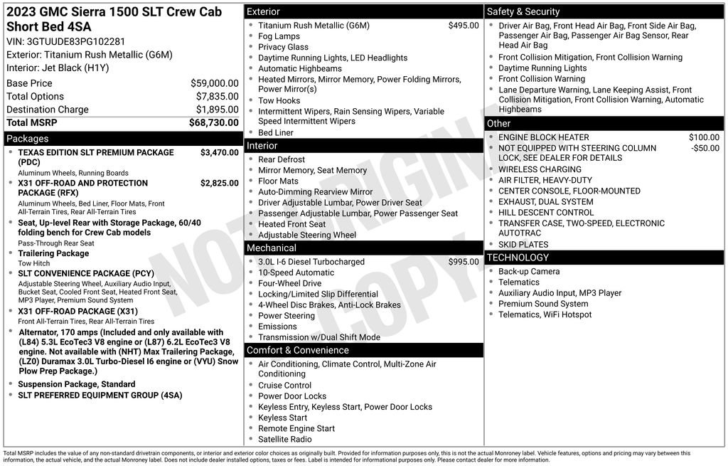 Used 2023 GMC Sierra 1500 SLT image 29