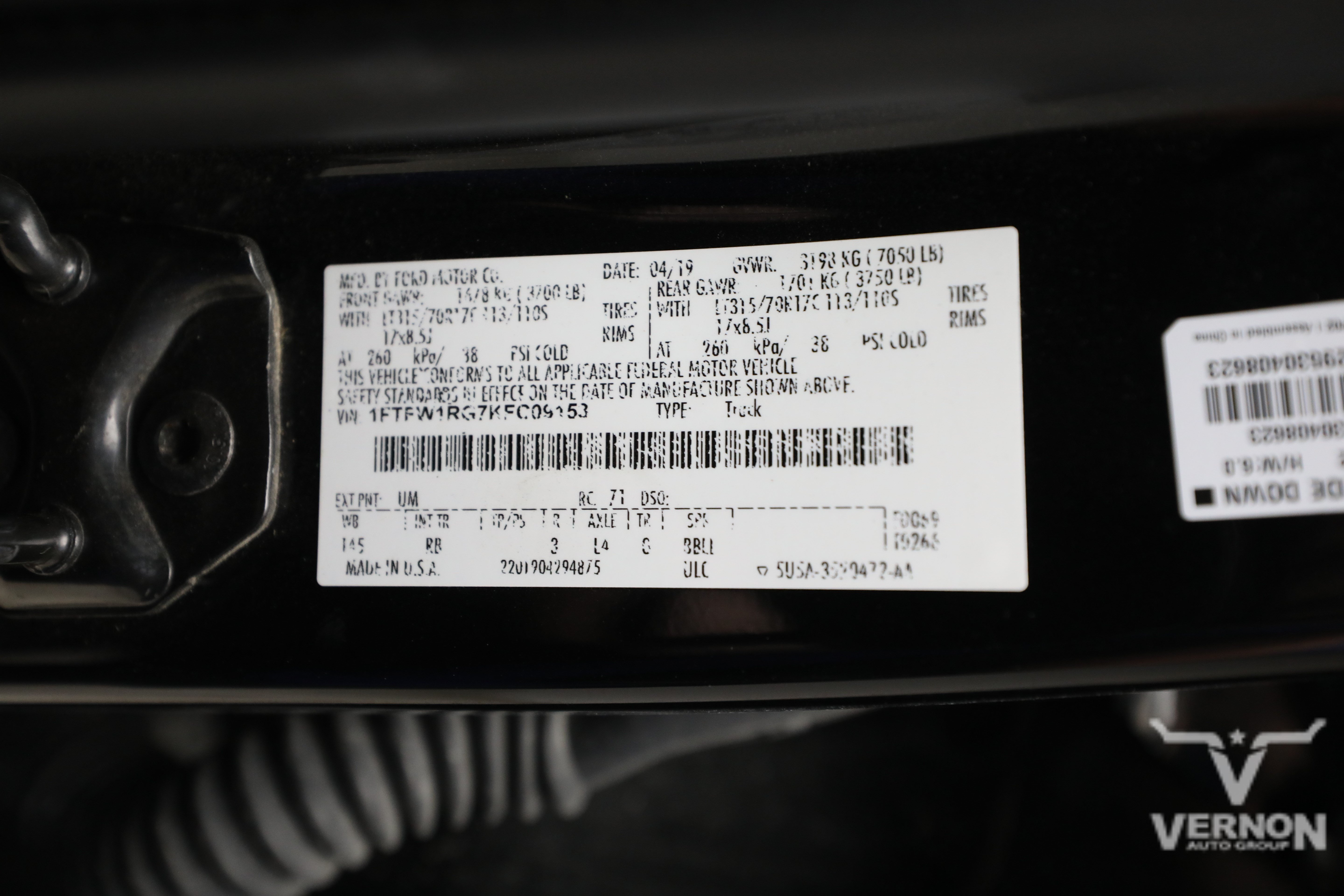 Used 2019 Ford F150 Raptor w/ Equipment Group 802A Luxury AWD/4WD image 12