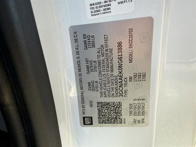 Used 2022 Chevrolet Silverado 1500 W/T w/ WT Value Package image 25