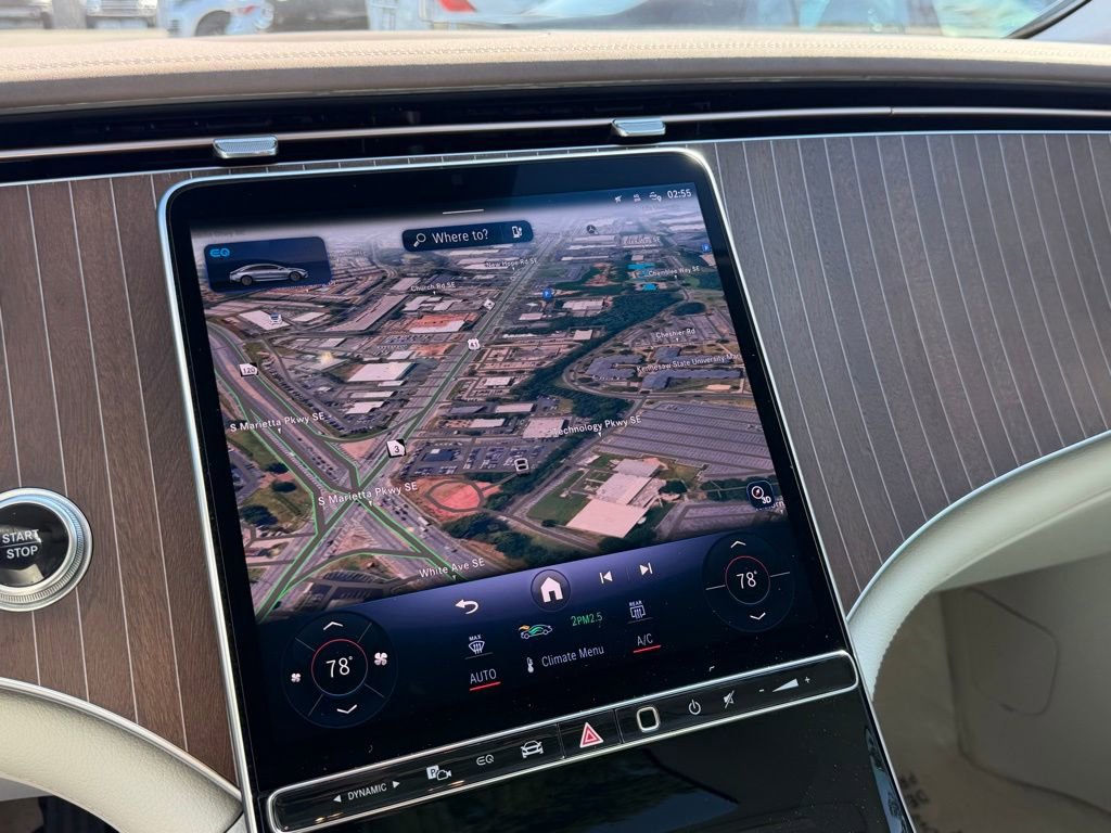 Used 2022 Mercedes-Benz EQS 450+ Sedan w/ AMG Line Exterior image 20