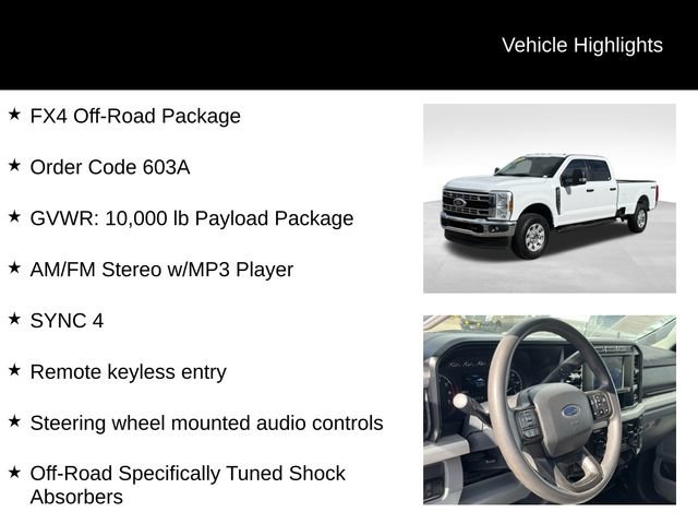 Used 2024 Ford F250 XLT w/ FX4 Off-Road Package AWD/4WD image 8