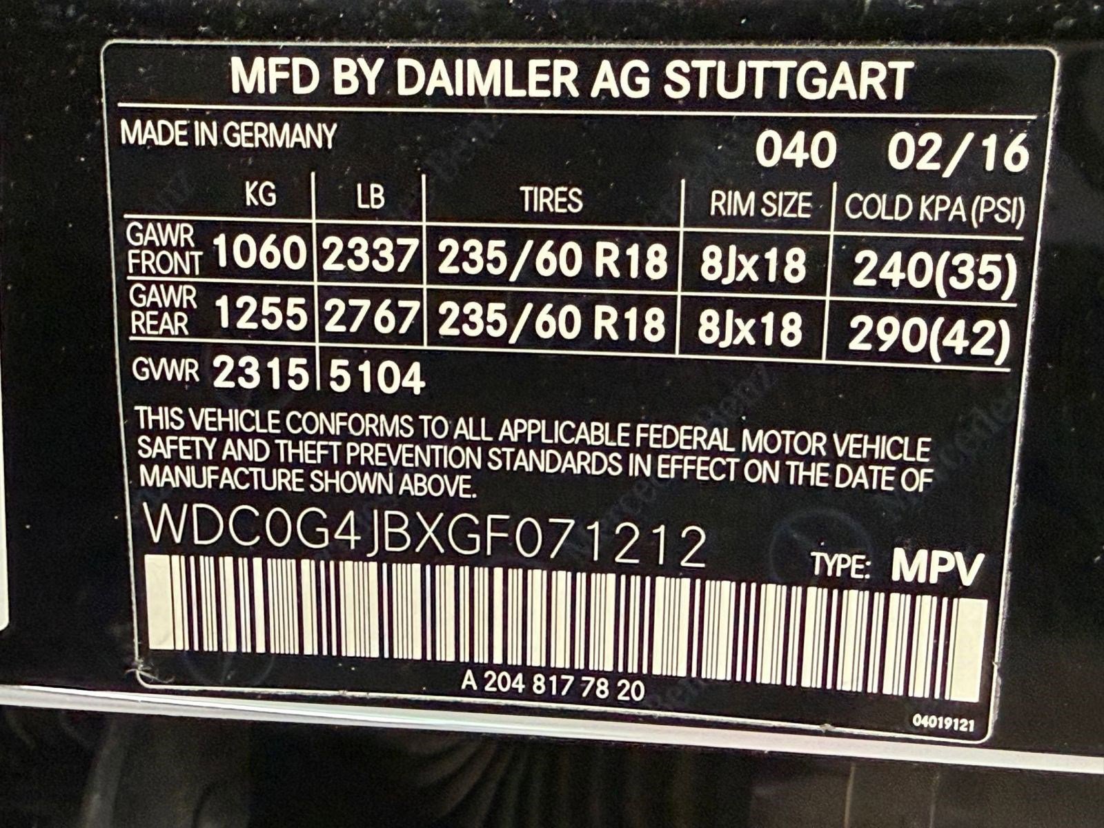 Used 2016 Mercedes-Benz GLC 300 image 17
