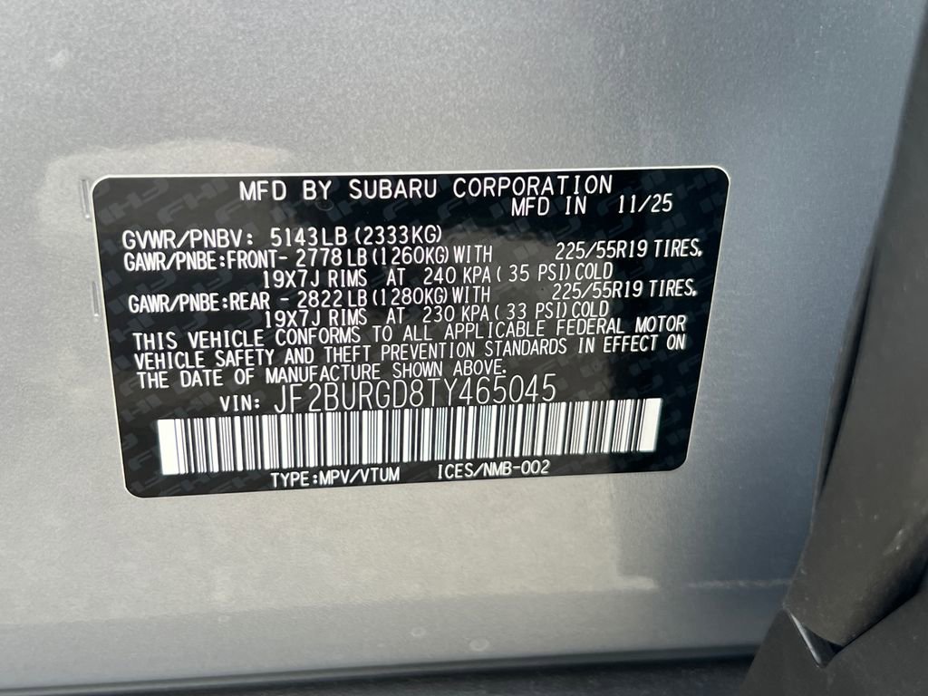 New 2026 Subaru Outback Limited XT image 31