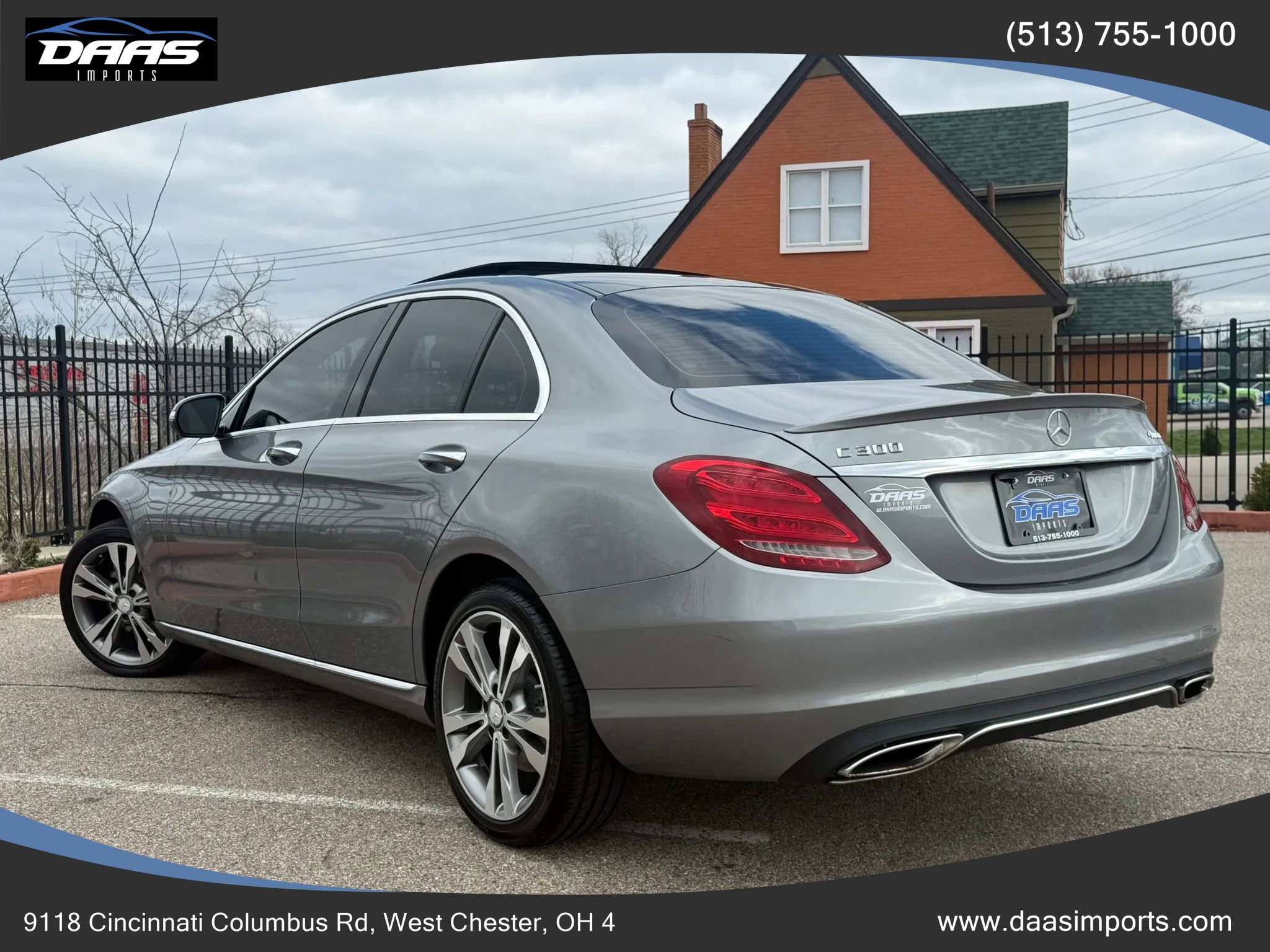 Used 2015 Mercedes-Benz C 300 4MATIC Sedan w/ Premium 1 Package image 7