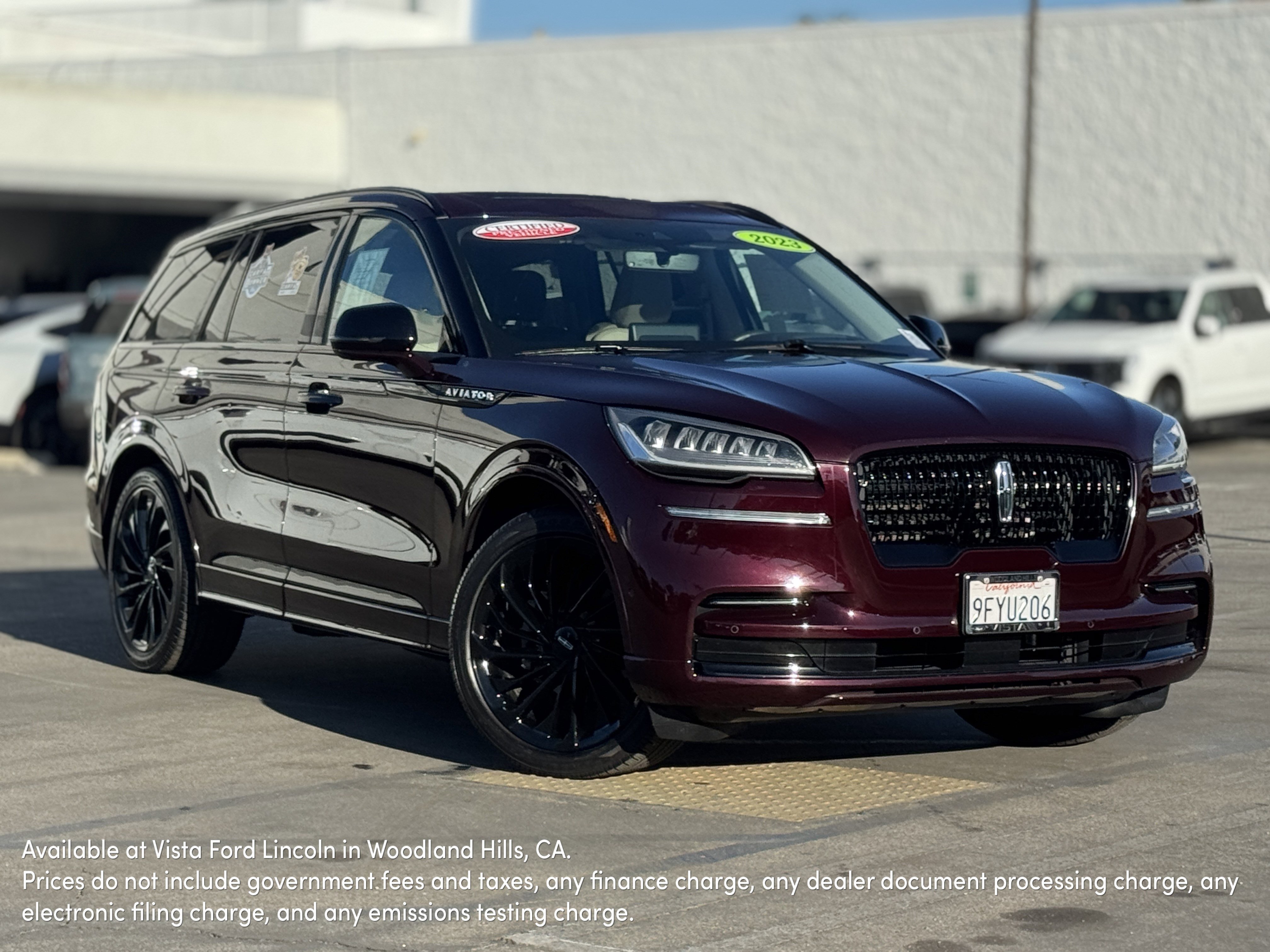 Certified 2023 Lincoln Aviator Reserve w/ Equipment Group 201A