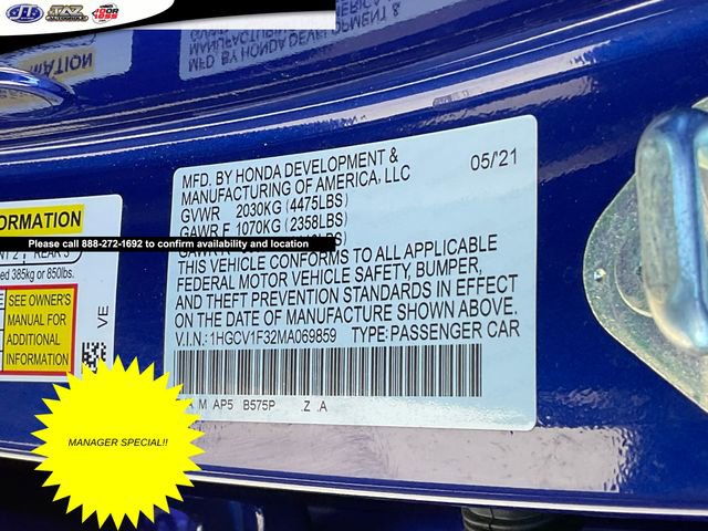 Used 2021 Honda Accord Sport image 23