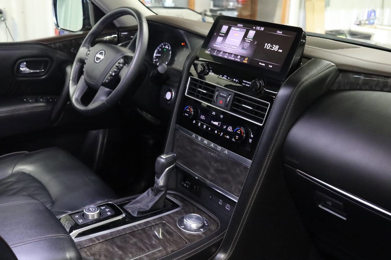 Used 2024 Nissan Armada Platinum w/ Captain's Chairs Package image 36