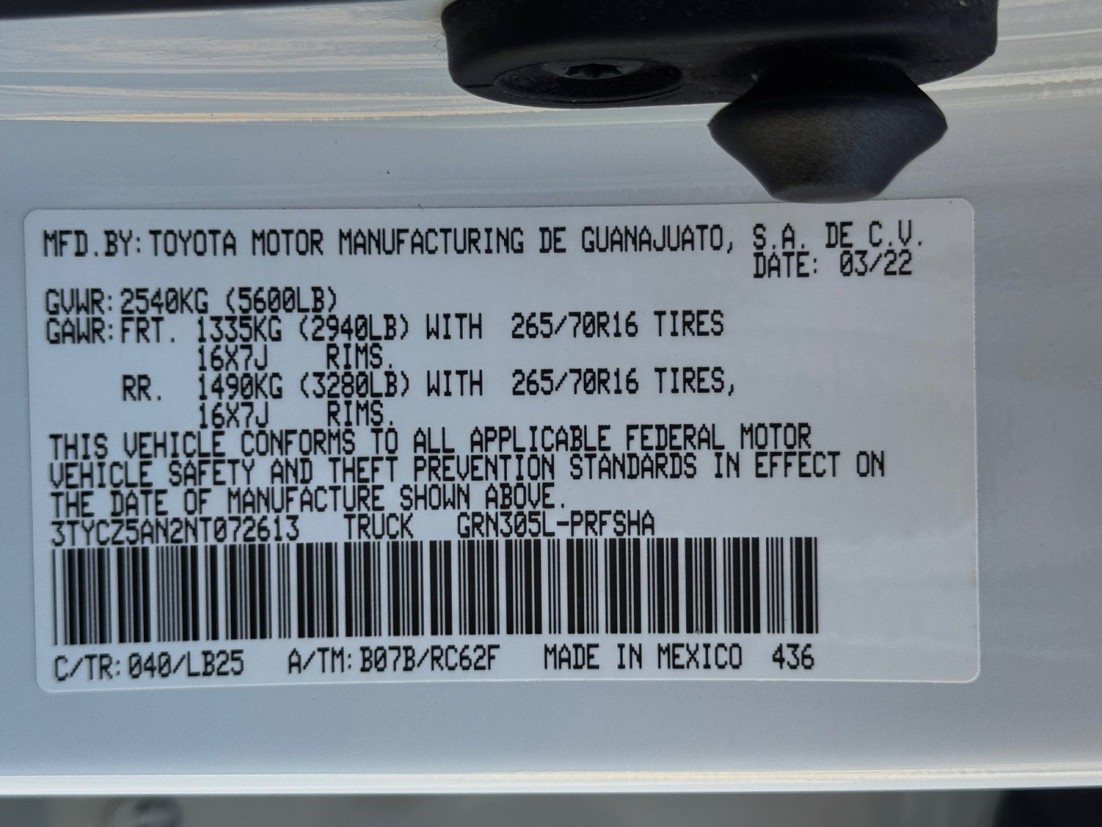 Used 2022 Toyota Tacoma TRD Pro AWD/4WD image 29