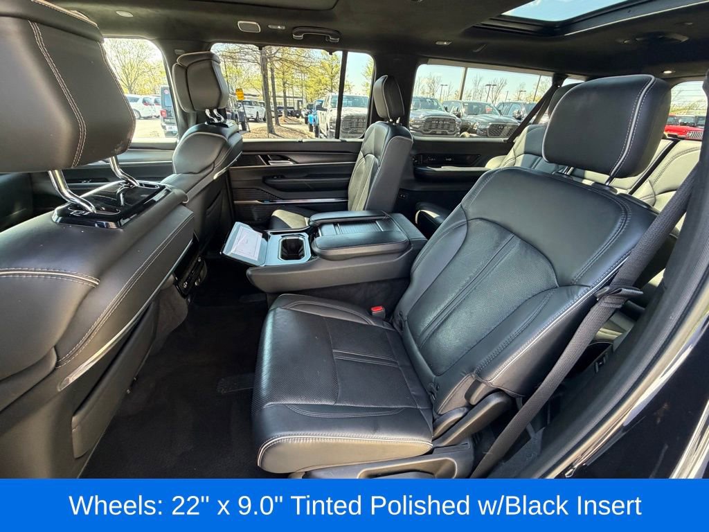 Certified 2024 Jeep Grand Wagoneer L Series II w/ Quick Order Packagew 28T image 18