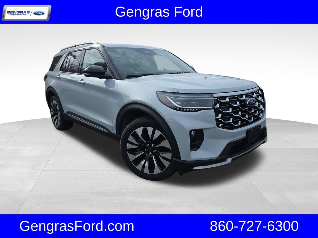 Used 2025 Ford Explorer Platinum w/ LUX Leather Package AWD/4WD image 1