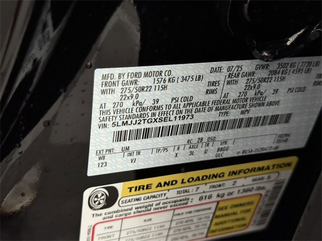 New 2025 Lincoln Navigator Black Label image 70