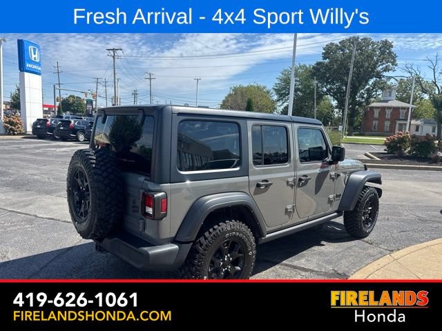Used 2021 Jeep Wrangler Unlimited Sport AWD/4WD image 5