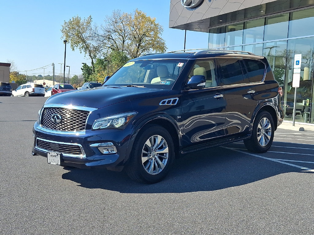 Used 2017 INFINITI QX80 4WD w/ Driver Assistance Package image 3