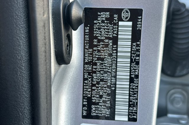 Certified 2017 Toyota Camry SE FWD image 31