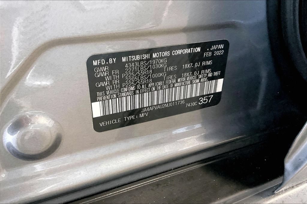 Used 2022 Mitsubishi Outlander Sport SE FWD image 36