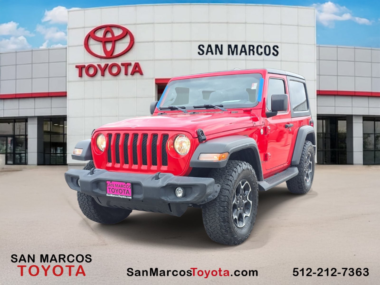 Used 2020 Jeep Wrangler Sport AWD/4WD image 1