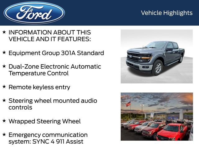 Certified 2025 Ford F150 XLT w/ Equipment Group 301A Standard AWD/4WD image 4