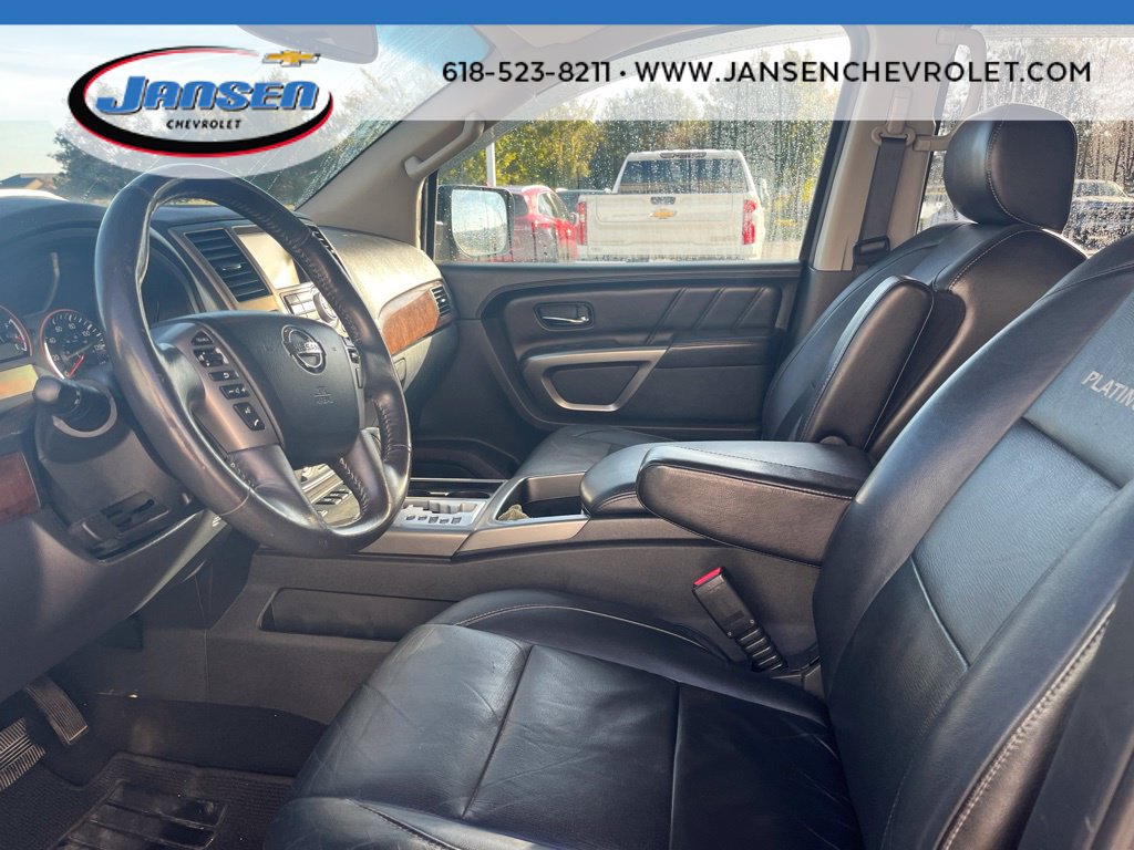 Used 2015 Nissan Armada Platinum w/ 2nd Row Captain Seat Package AWD/4WD image 10