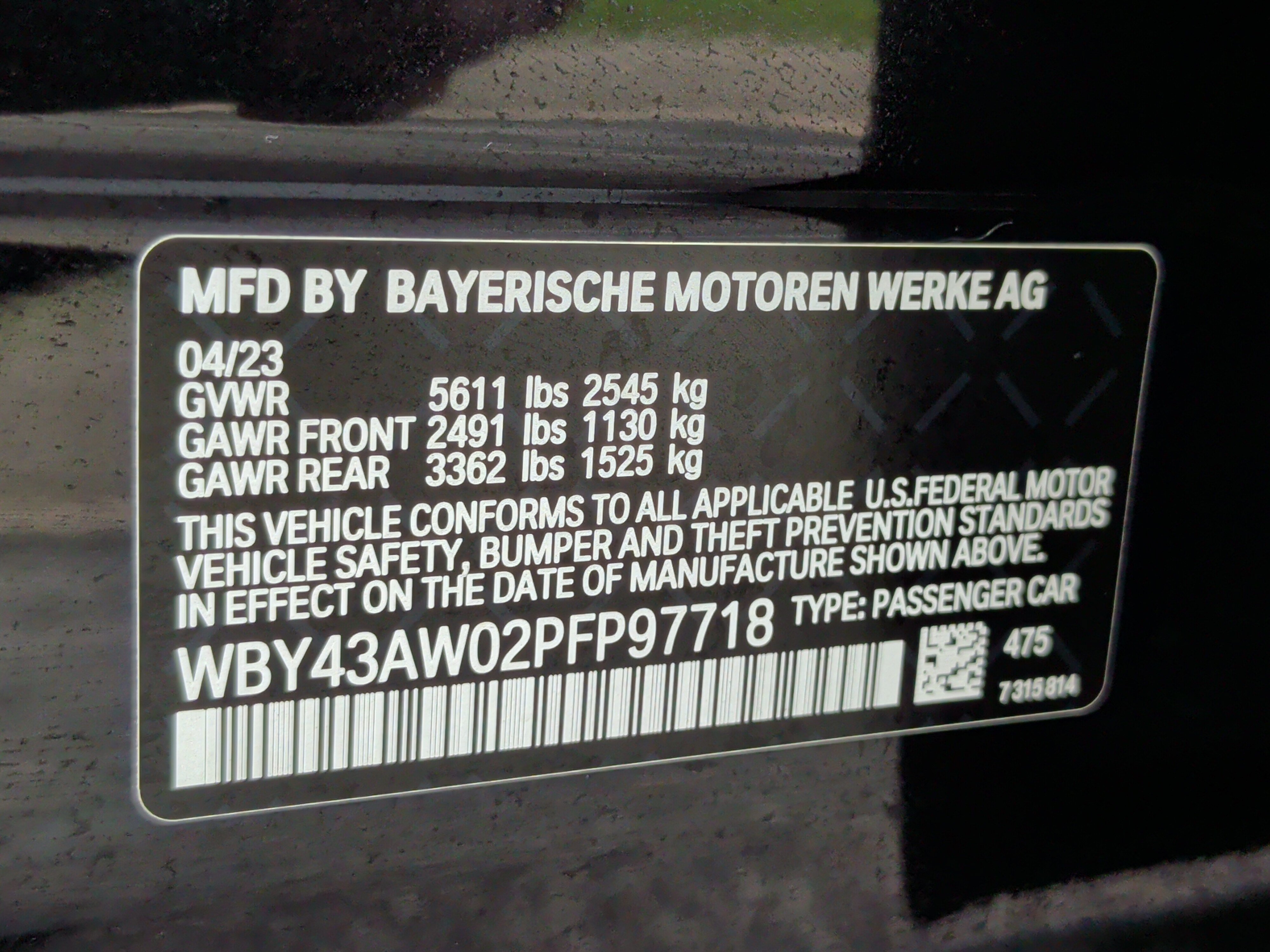 Certified 2023 BMW i4 eDrive35 w/ Premium Package RWD image 41