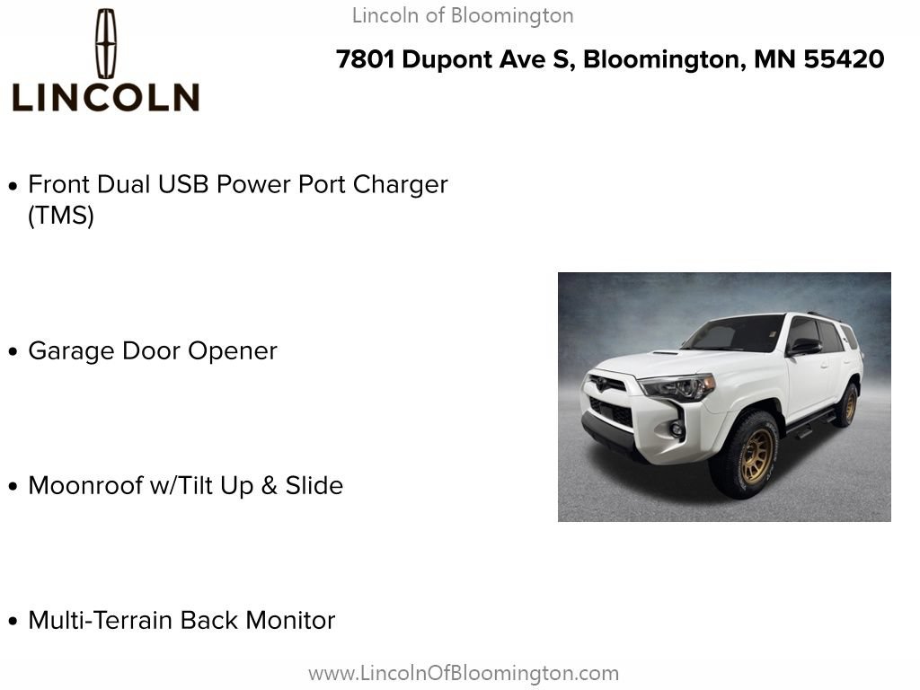 Used 2024 Toyota 4Runner TRD Off-Road Premium w/ Off Road Premium Plus Package AWD/4WD image 9