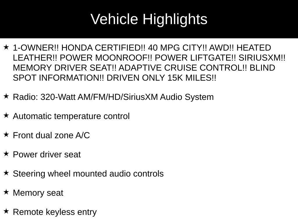 Certified 2025 Honda CR-V Sport-L image 36