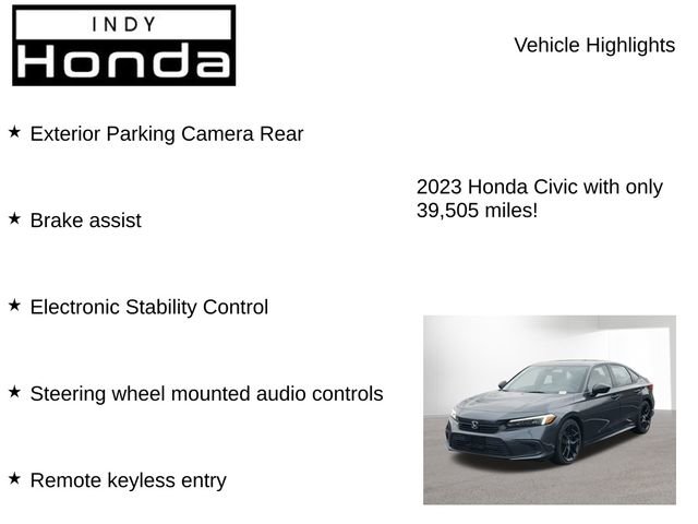 Used 2023 Honda Civic Sport image 7