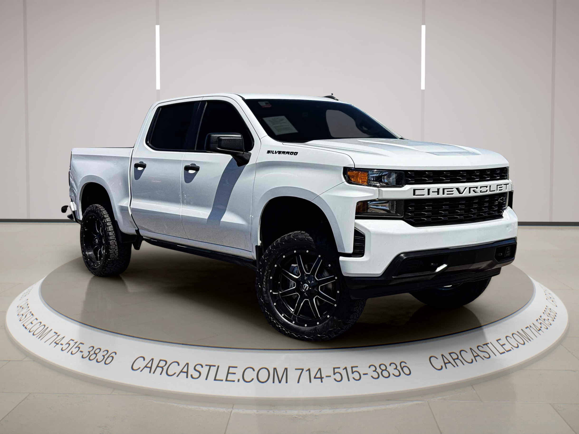 Used 2021 Chevrolet Silverado 1500 Custom w/ LPO, Dark Essentials Package RWD image 8