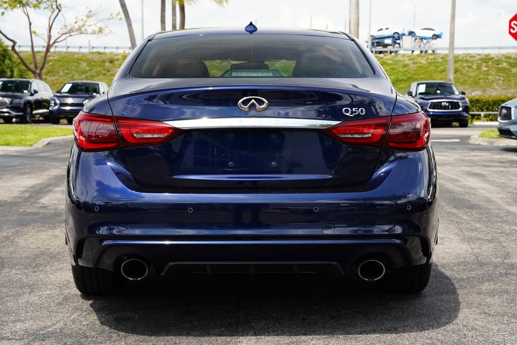 Used 2023 INFINITI Q50 Luxe w/ Cargo Package RWD image 9