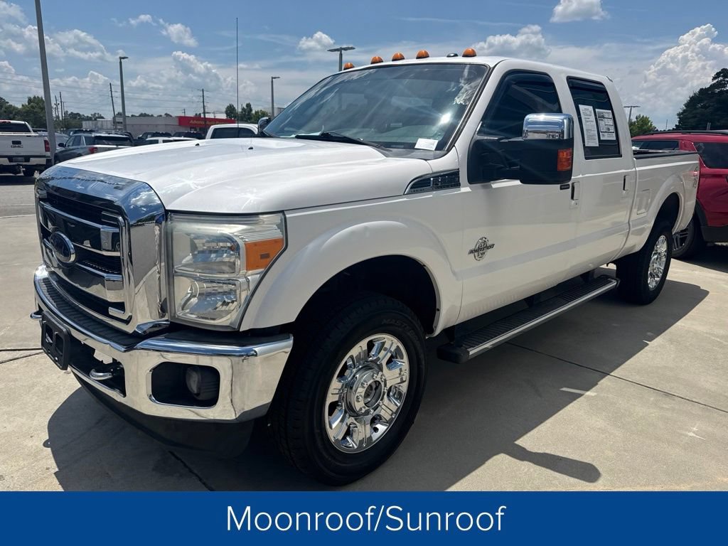 Used 2014 Ford F250 Lariat w/ Lariat Ultimate Package AWD/4WD video 3